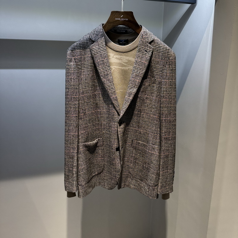 Hechter/丹尼爱特秋冬款商务休闲绵羊毛西服外套DJ91402专柜7990