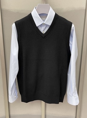 卡尔丹顿男装正品秋冬新款绵羊毛马甲背心KCBW44001VAB1专柜1980