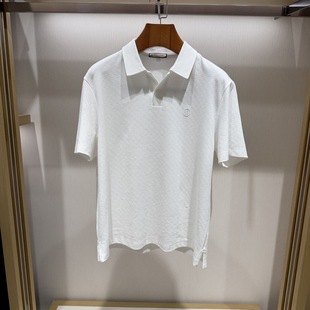 博斯绅威BOSSsunwen春夏商务柔软翻领短袖POLO衫M621T024吊牌1680