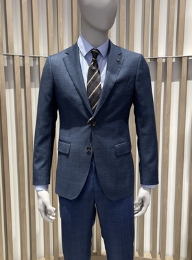 卡尔丹顿男装21秋冬款纯绵羊毛单西西服KBAW21635DAN4专柜6600