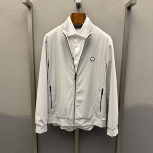 卡尔丹顿男装 商务休闲立领夹克外套SEMS25128LAG1专柜3280 春夏款