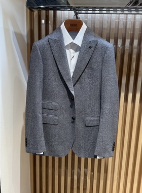 卡尔丹顿男装秋冬款商务绵羊毛套西西服外套KBAW41646专柜4600