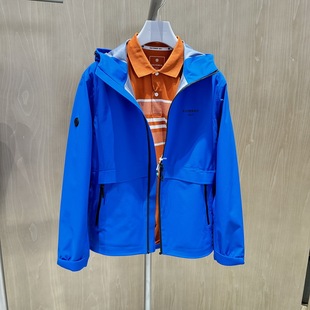 卡尔丹顿春夏款 连帽商务休闲夹克外套SEMS25323FAN9吊牌3980