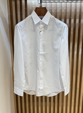 卡尔丹顿男装秋冬商务正装白色纯棉衬衫长袖KCAW13550专柜1380