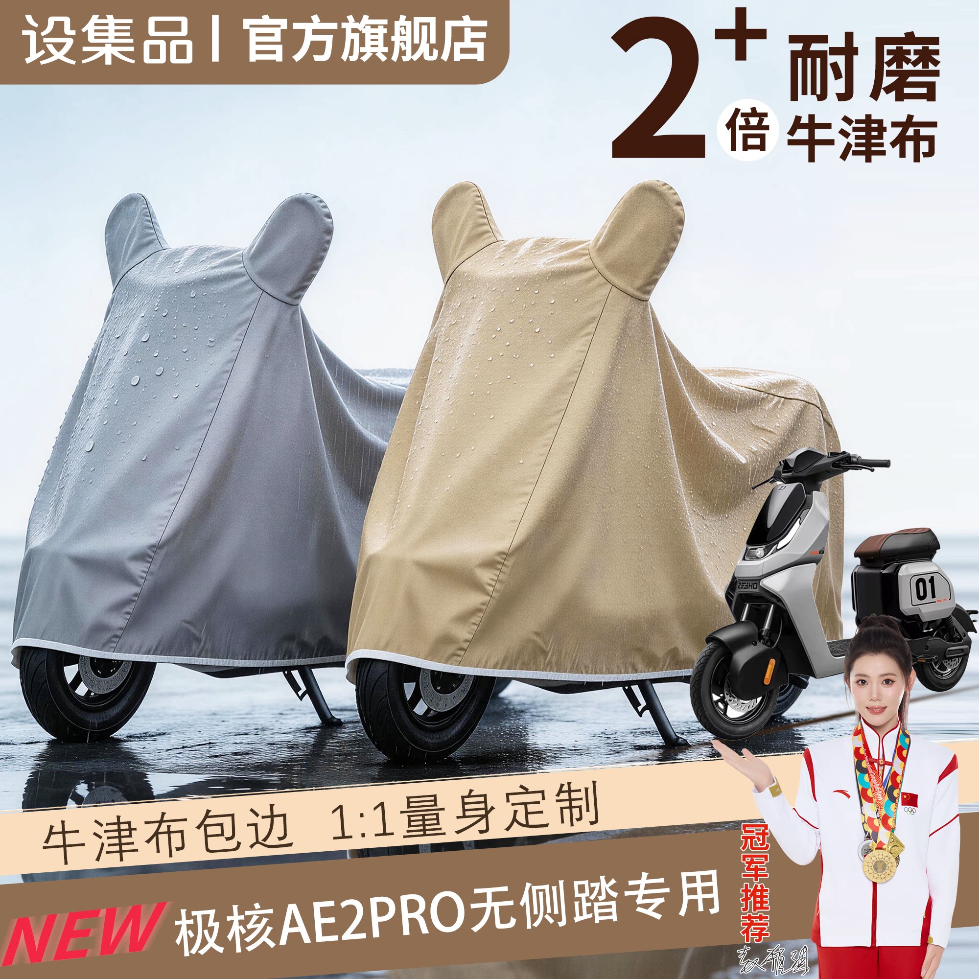 【极核AE2Pro无侧踏】电动车车衣