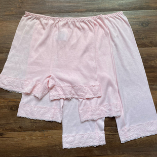 家居裤 防走光安全裤 网眼透气女士蕾丝花边打底裤 外贸出日全棉薄款