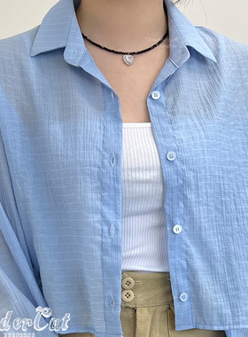 黑色水晶珠项链锆石爱心水滴