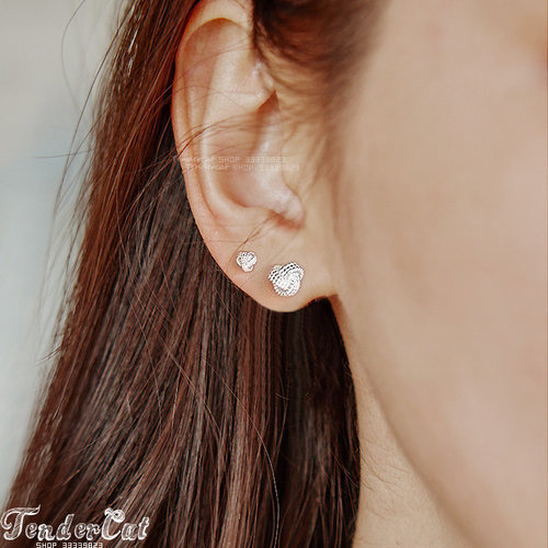 如意结圆球耳骨钉麻花豆豆耳钉