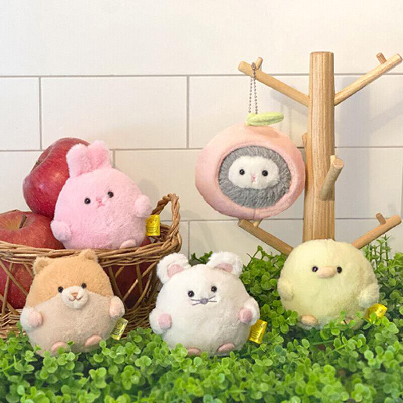 Sunlemon苹果房子毛绒公仔挂件
