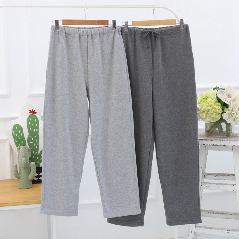 宽松大码拉绒休闲裤清仓包邮