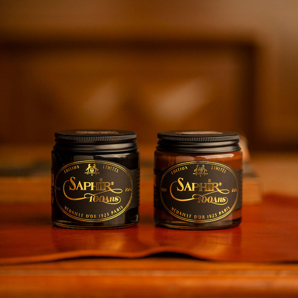 SAPHIR莎菲雅CREME 1925百年纪念款100ml 手工皮鞋进口护理油鞋油