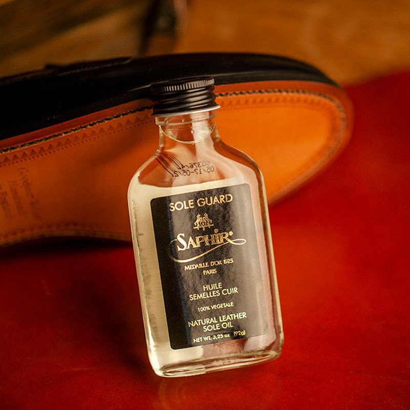SAPHIR皮鞋鞋底保养防水护理油