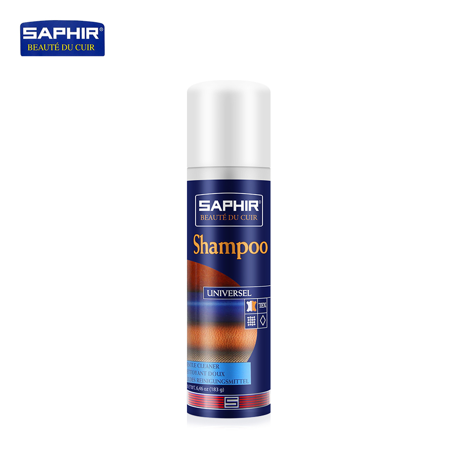 法国原装进口SAPHIR莎菲雅皮包皮鞋清洁去污泡沫 皮衣包包清洗剂