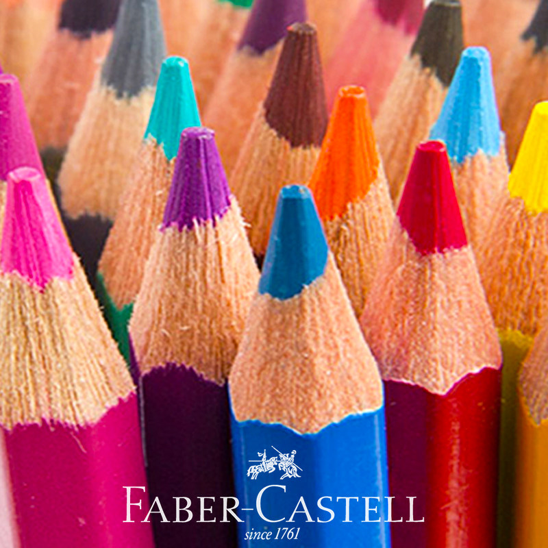 辉柏嘉普通油性经典彩色铅笔单支补色60色全单色彩铅普通色金银色