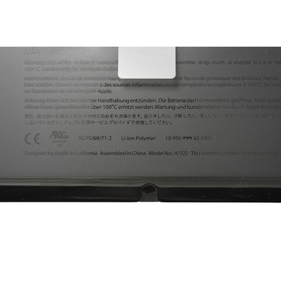 苹果apple MacBook Pro A1278 MC700 A1322 mc374 笔记本电池