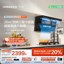 顶侧标杆 老板小黑翼D1P顶侧双吸抽油烟机厨房家用以旧换新补贴