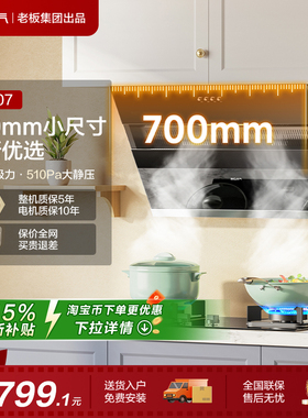【名气】A3007单烟机油烟机抽吸油烟机