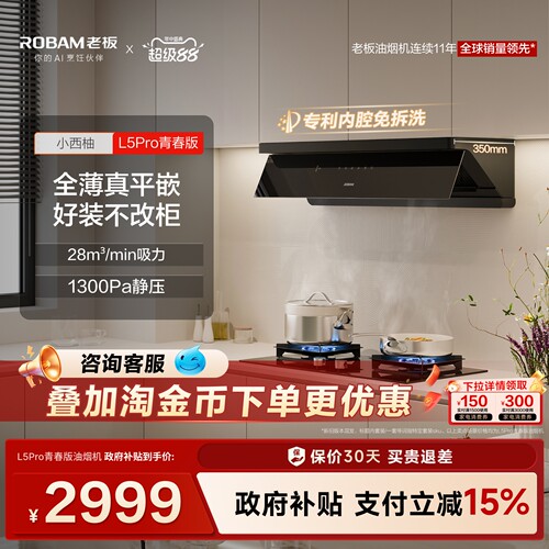 老板小西柚L5Pro青春版顶侧一体