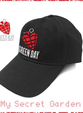 現貨 GREEN DAY American Idiot Baseball Cap英國官方黑色棒球帽