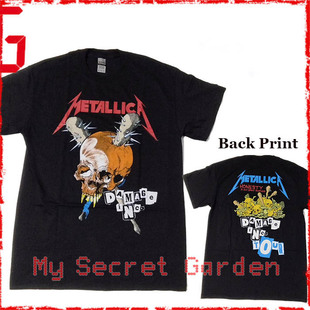 現貨 METALLICA Damage Inc英國官方乐队短袖T恤Shirt BAND TEE