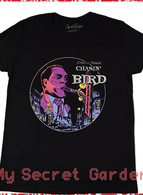 現貨 CHARLIE PARKER Chasin英國官方乐队短袖T恤Shirt JAZZ Tee