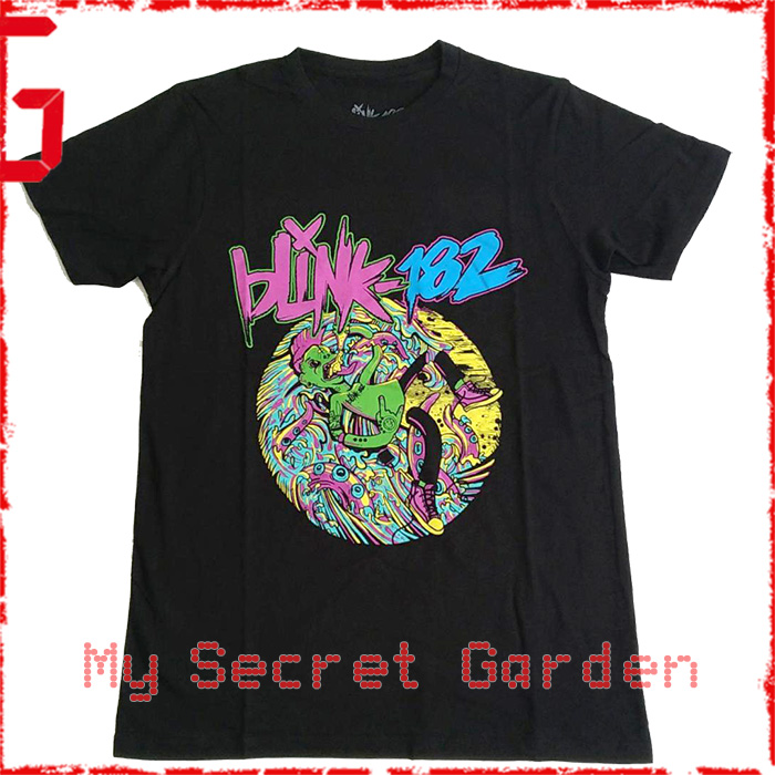 現貨BLINK182官方乐队T恤shirt