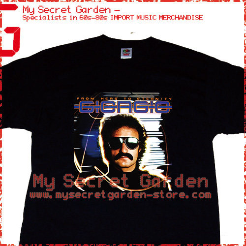 訂購giorgio moroder from here eternity 美国入口乐队t恤 shirt