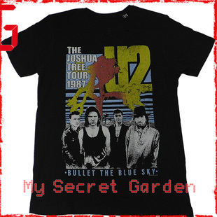 現貨U2 Joshua Tree Tour 英國官方黑色短袖T恤TEE Shirt Bono