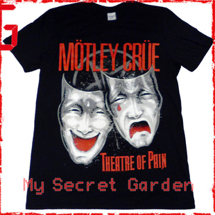現貨 MOTLEY CRUE Theatre Of Pain 搖滾乐队英國官方T恤 Shirt