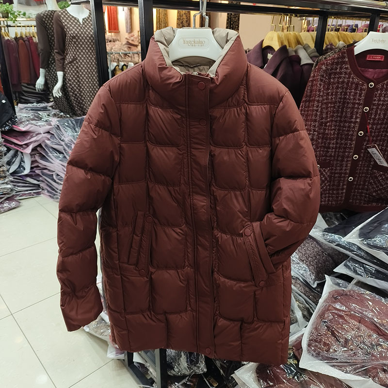 不钻绒90白鸭绒馨克丽2113加厚