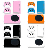 纯色糖果色彩贴 XBOX 拼色 彩贴 彩膜 SERIES S游戏机全身贴纸