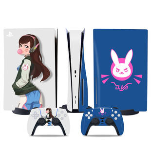 PS5机身贴纸保护logo手柄贴纸全包光驱版 保护膜游戏周边 数字版