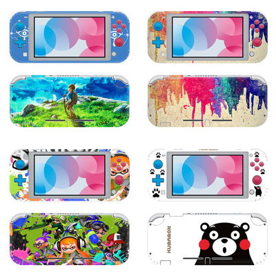 switch lite贴膜游戏机贴纸原创全包贴膜痛贴彩保护GOD WAR 动漫