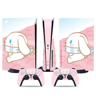 PS5主机贴纸ps5光驱数字版轻薄手柄保护膜卡通动漫痛贴磨砂skins