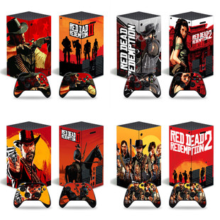 XBOX SERIES X游戏主机贴纸 red dead redemption 2 时尚炫酷贴纸