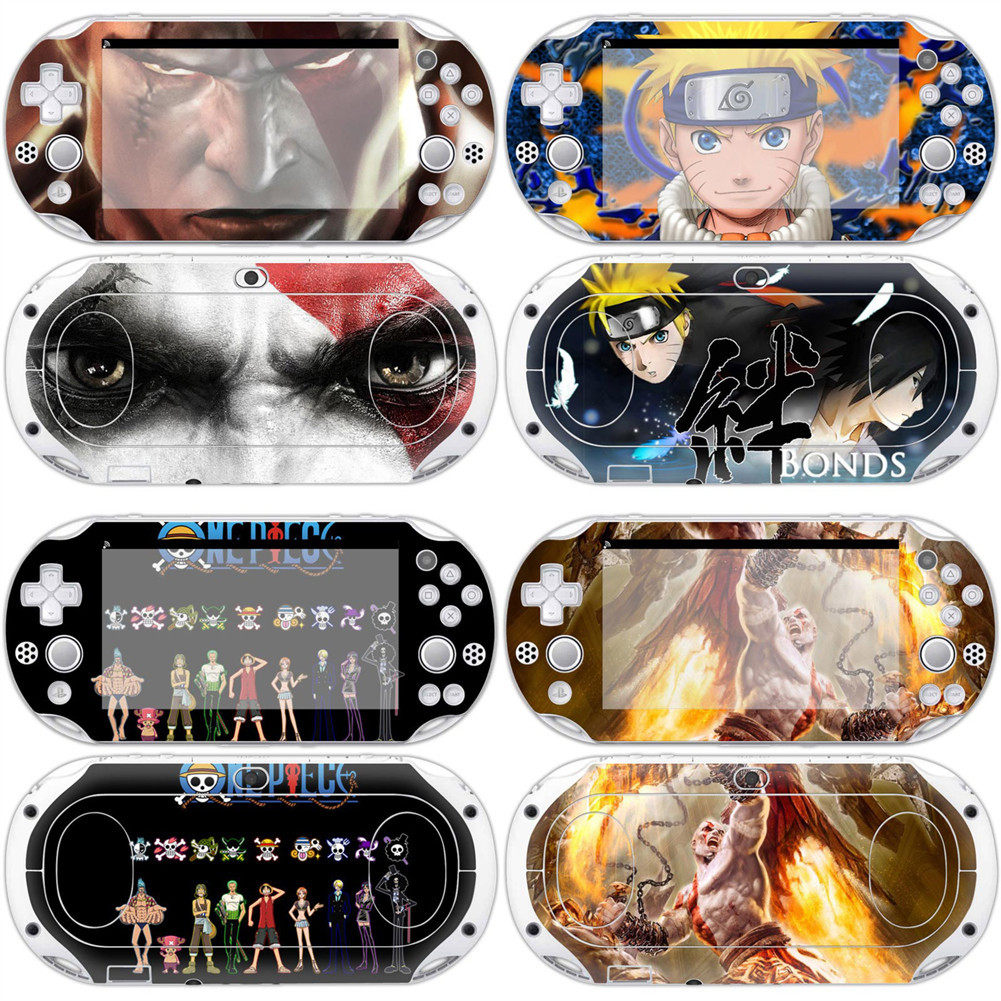 PS Vita 2000主机前后彩膜 贴膜 卡通膜 创意贴纸skin sticker
