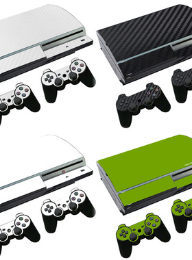 适用于PS3游戏机贴纸贴膜PS3 FAT厚机痛机贴手柄贴游戏主机贴纸