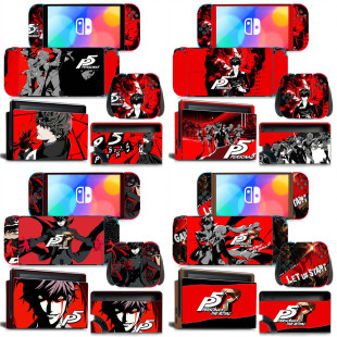 卡通漫画贴 switch Skin oled游戏机机贴纸整套 Sticker