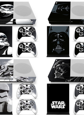 XBOX ONE S贴纸保护贴膜 痛贴配件 手柄贴膜 痛机贴游戏机主机贴