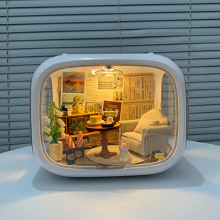 lookup展示盒盲盒手办收纳盒lookup咒术回战娃屋亚克力展示架收纳