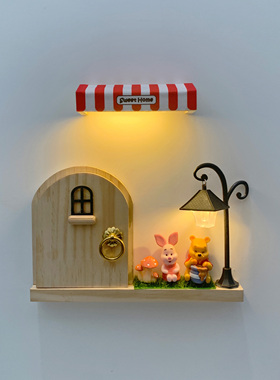 小木门开关贴实木开关保护套面板装饰装饰框边框家用墙贴插座自粘