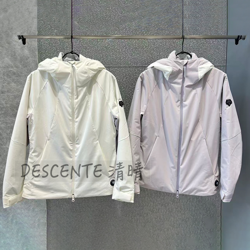 迪桑特秋冬女款充电加热棉服外套