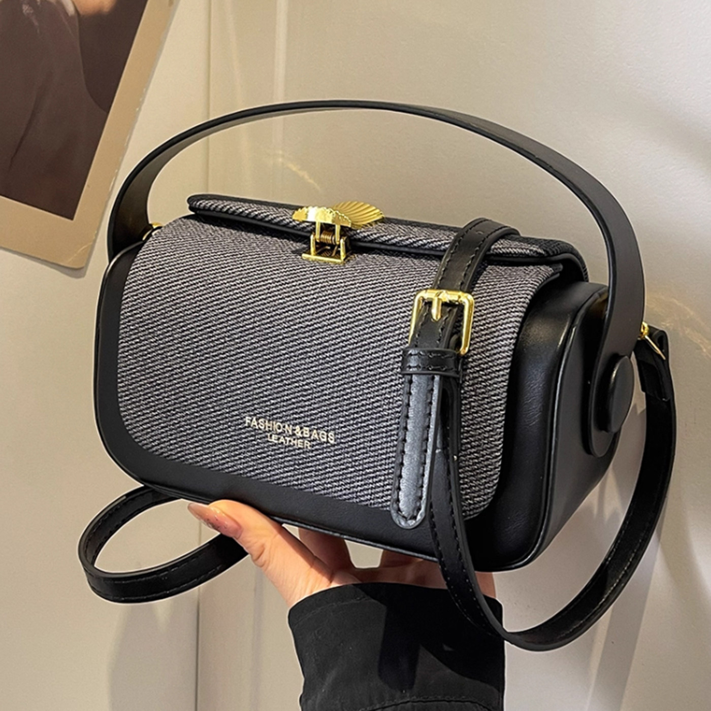 高级感轻奢盒子女士小方包2025新款洋气时尚单肩斜挎包手提包包女,箱包皮具/热销女包/男包,小方包,淘宝优惠券,粉丝福利购,淘宝优惠卷