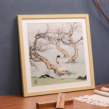 正方形相框画室画框斗方4024寸实木影楼装饰挂墙相框字画装裱定制