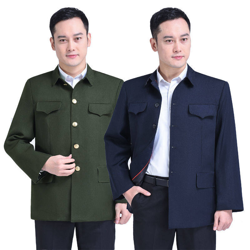 中山装男中老年人爸爸装中山服装秋冬装爷爷老人上衣服中式外套,男装,中山装,淘宝优惠券,粉丝福利购,淘宝优惠卷