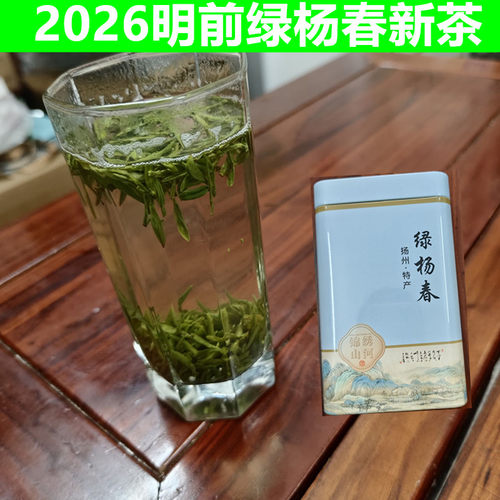 2026新茶明前绿杨春绿茶扬阳春