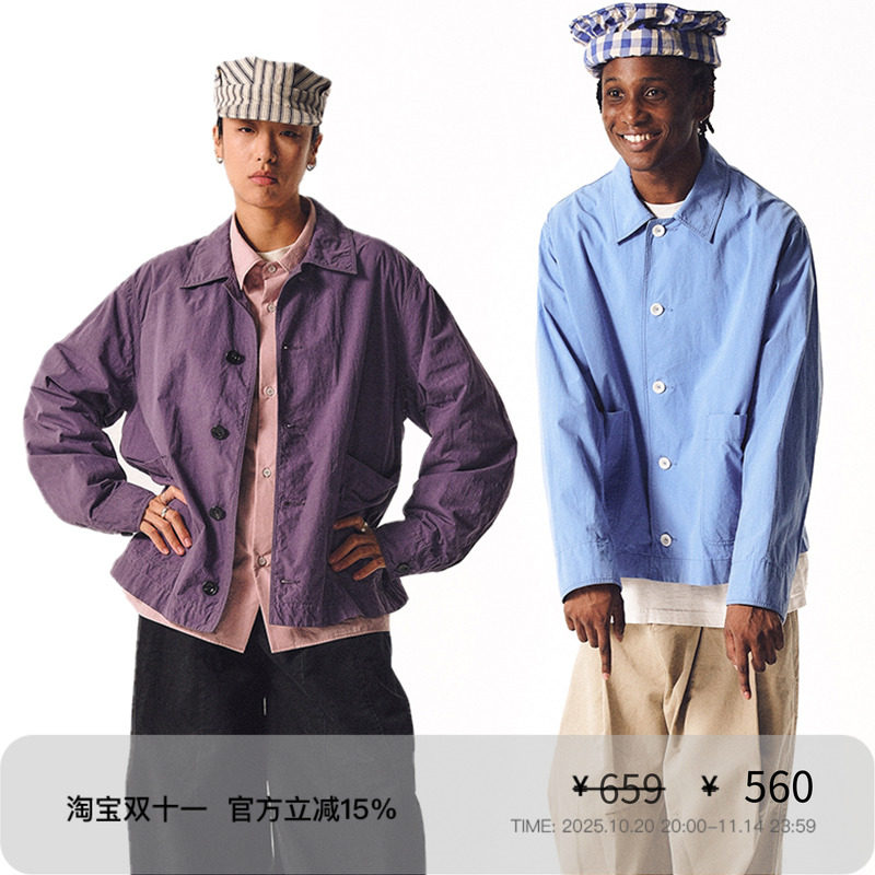 MANUFACTURE 棉质工夹克
