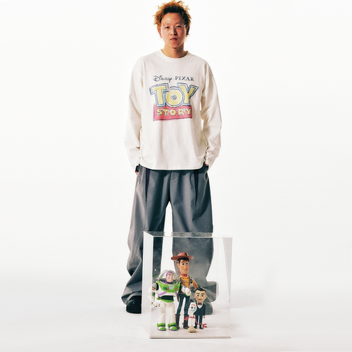 MANUFACTURE DISNEY PIXAR TOY STORY 系列 印花长袖T恤