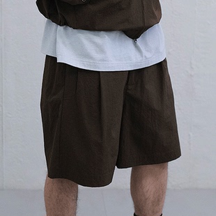 MANUFACTURE 肌理尼龍短褲