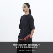 MANUFACTURE 麻感轻薄短袖 T恤